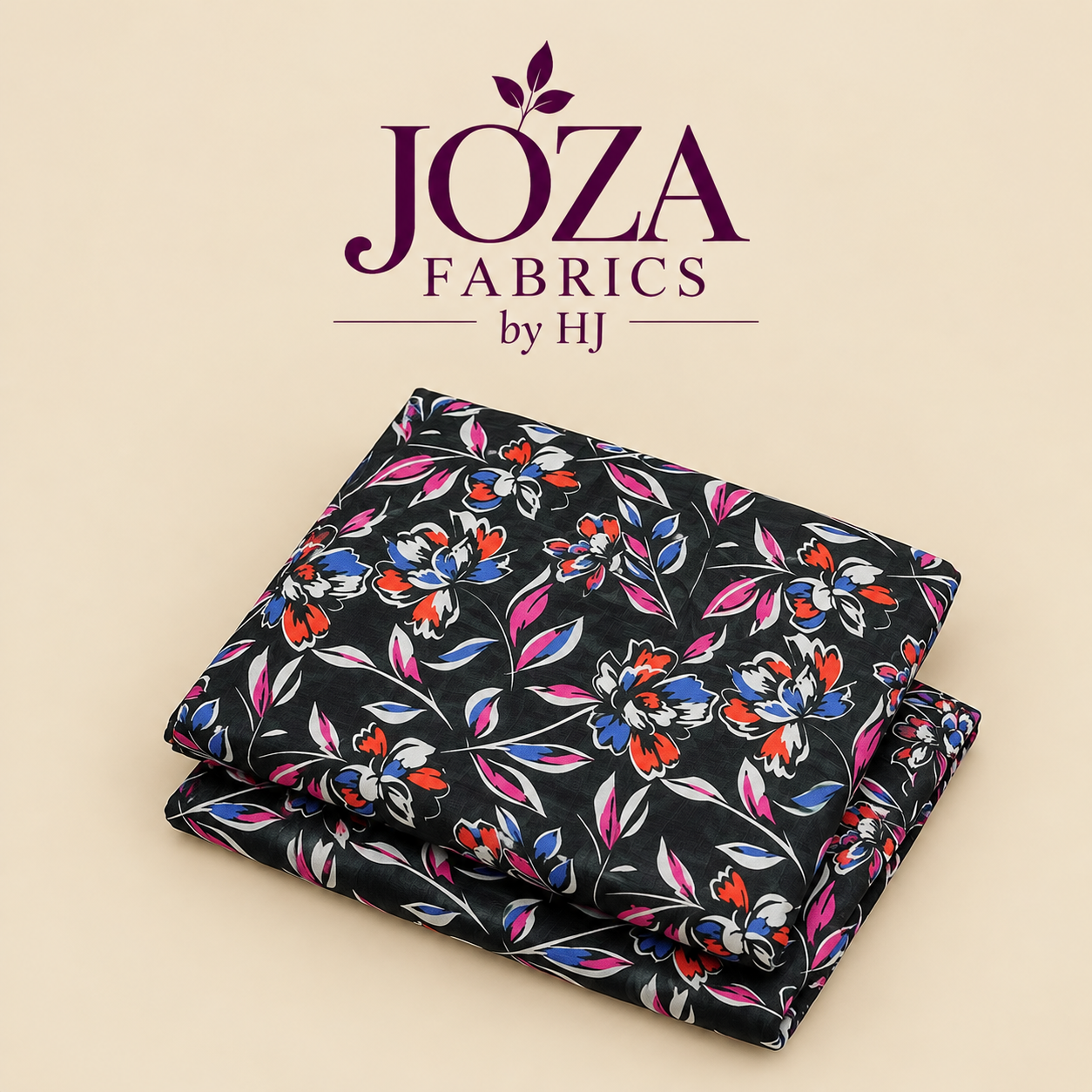 2 PC khadder Printed Suit-Floral Elegance Collection - Image 3