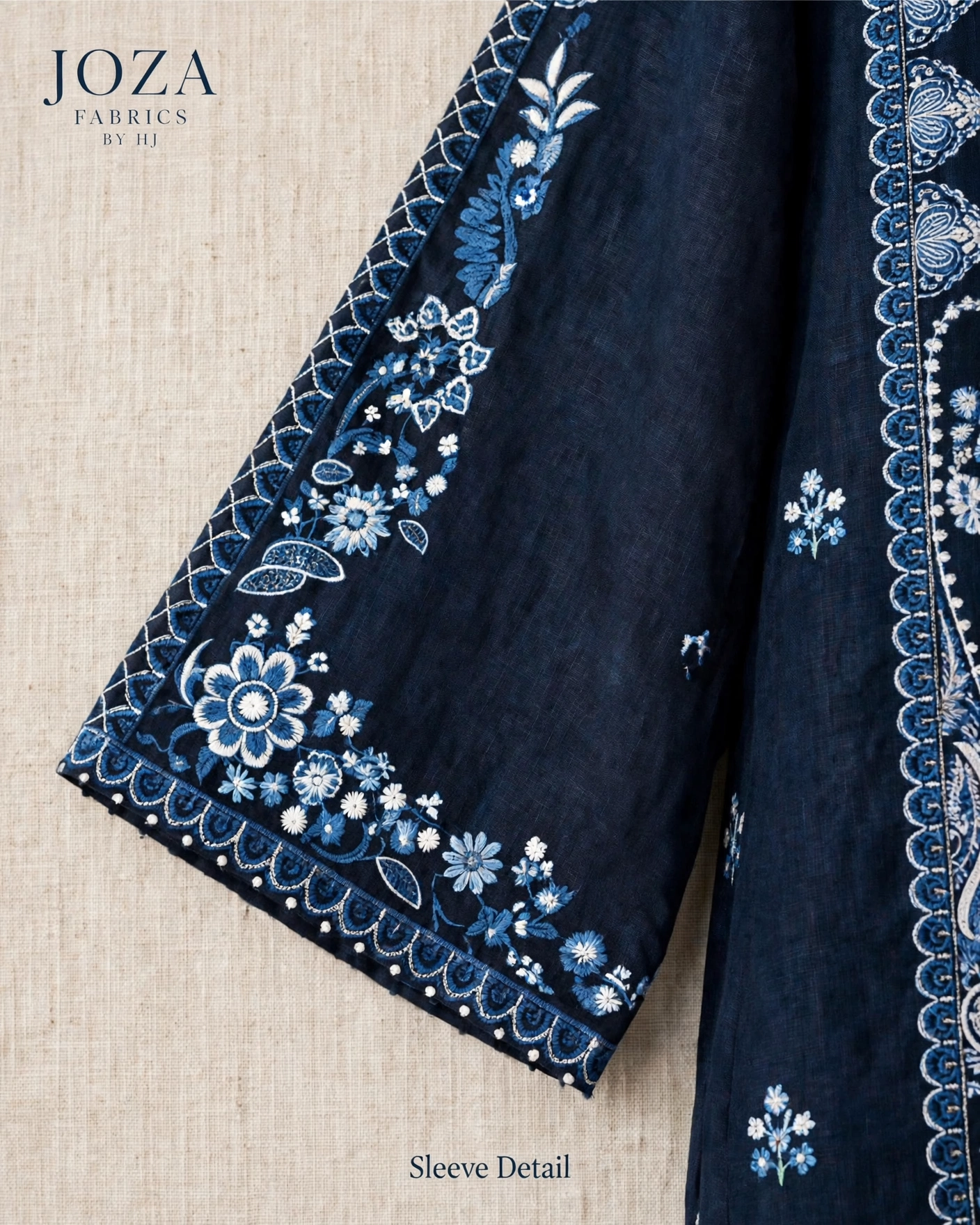 3pc Premium Linen Embroided - Image 3